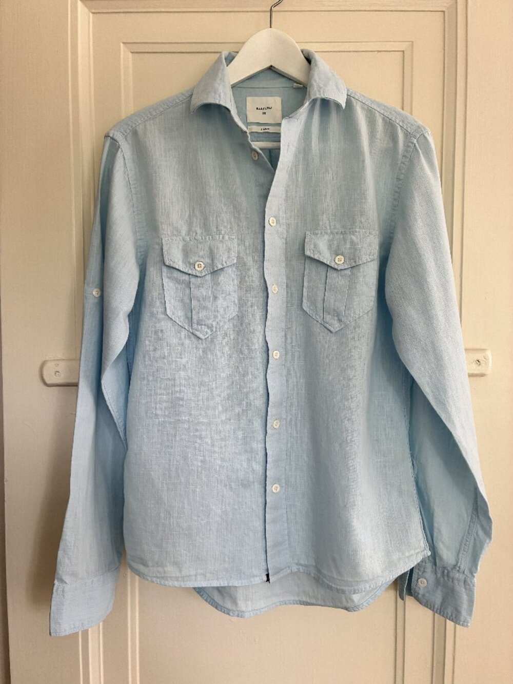 Billy Reid Button Down Linen Shirt